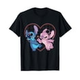 thumbnail image 1 of Playful Cartoon Characters Heart Design T-Shirt for Fun and Comfort, 1 of 5