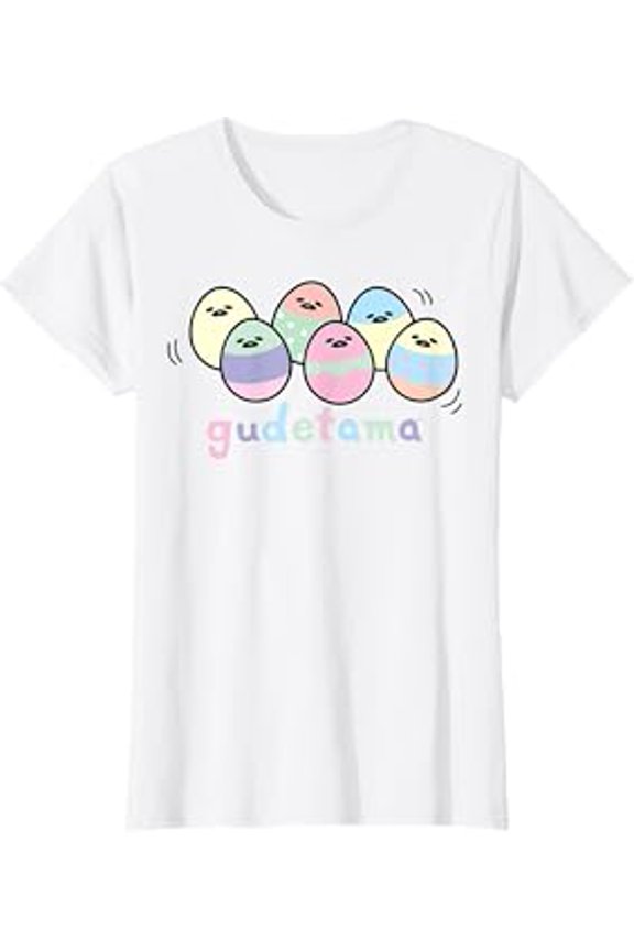 Playful Cartoon Egg Design T-Shirt for Fun Easter Celebrations