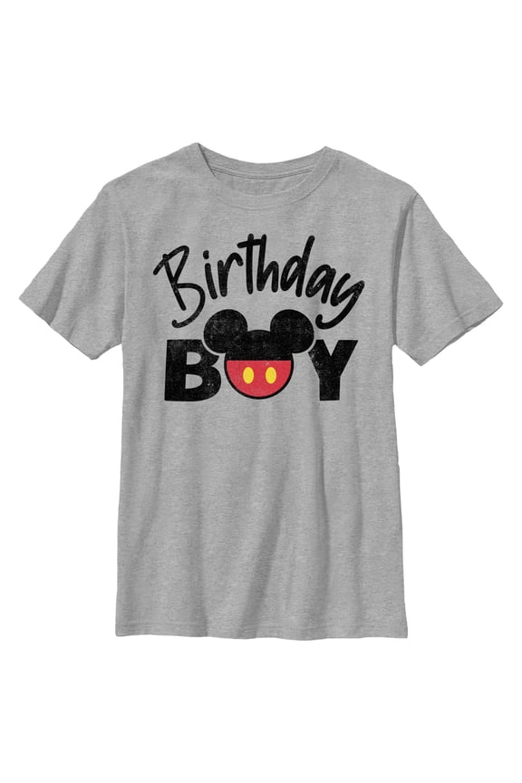 Playful Cartoon Face Heather T-Shirt for Fun Birthday Celebrations