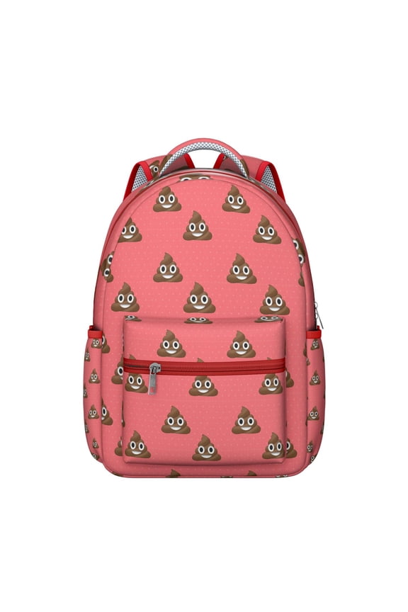 Playful Cartoon Students Backpack Kawaii Design with Rocket, Planets, and Galaxy, Lightweight and Adjustable Strap School Bag for Students