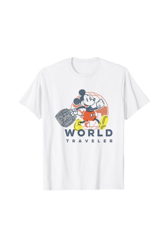 Playful Cartoon Travel Design T-Shirt for Adventurers and Dreamers