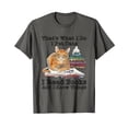 thumbnail image 1 of Playful Cat and Book Design T-Shirt for Cat Lovers and Bookworms, 1 of 5