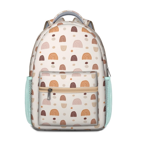Playful Character Space Theme Backpack with Galaxy Rocket Stars Moon and Astronaut Design Lightweight Durable Daycare School Bag
