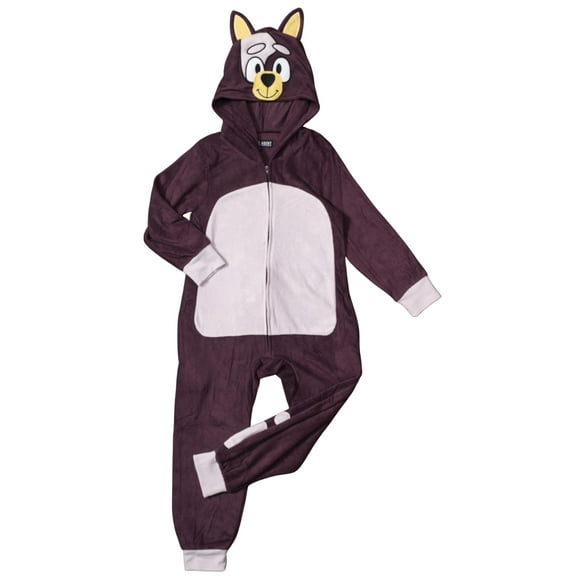 Playful Colorful Dog Halloween Costume Cosplay Zip Up Suit with Hood for Boys and Girls