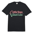 thumbnail image 1 of Playful Colorful Text and Paw Prints Comfort Colors T-Shirt for Gentle Parenting Humor, 1 of 4