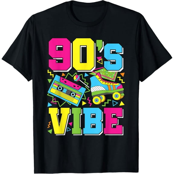 Playful Comfort Tee - 90s Vibe Costume 90s Party Outfit Funny 90's Lover T-Shirt