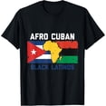 thumbnail image 1 of Playful Comfort Tee - Afro-Cubans, Black Latinos Activist T-Shirt, 1 of 4