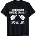 thumbnail image 1 of Playful Comfort Tee - Amazing Organist Pipe Organ Instrument Player T-Shirt, 1 of 4