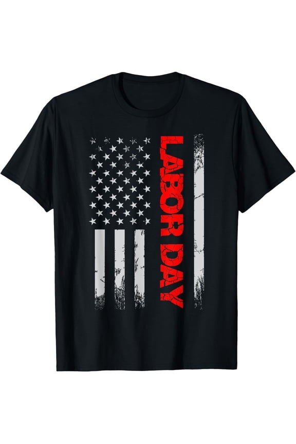 Playful Comfort Tee - American USA Flag Men Women Labor Day Working Workers Gifts T-Shirt