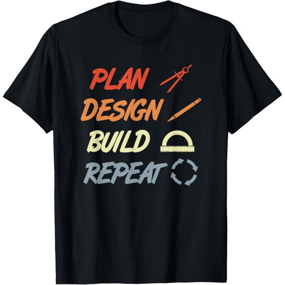Playful Comfort Tee - Architect Schedule Architectural Designer T-Shirt
