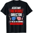 thumbnail image 1 of Playful Comfort Tee - Assistant fireworks director if you see running T-Shirt, 1 of 4