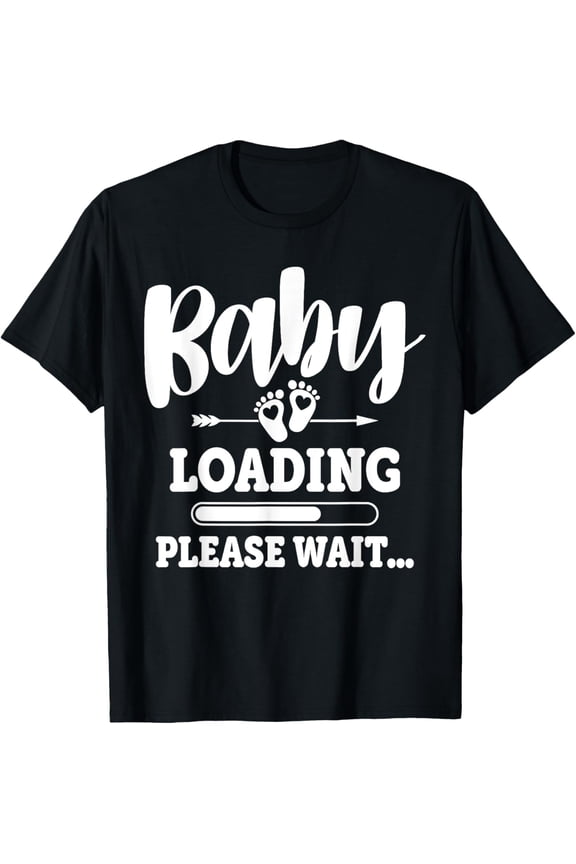 Playful Comfort Tee - BABY LOADING please wait T-Shirt