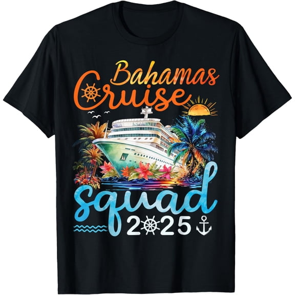 Playful Comfort Tee - Bahamas Cruise Squad 2025 Family Matching Bahamas Cruise T-Shirt