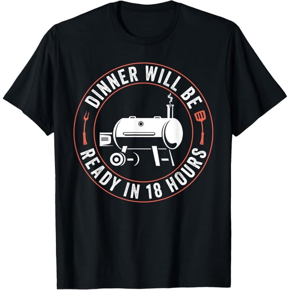 Playful Comfort Tee - Bbq Dad Funny Smoking Meat Smoker Barbecue Dad Apparel T-Shirt