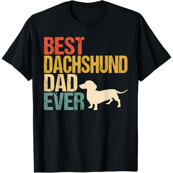 Playful Comfort Tee - Best Dachshund Dad Doxie Dad Dor Father's Day T-Shirt