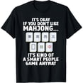thumbnail image 1 of Playful Comfort Tee - Best Mahjong Design For Men Women Tile Game Mahjong Player T-Shirt, 1 of 4