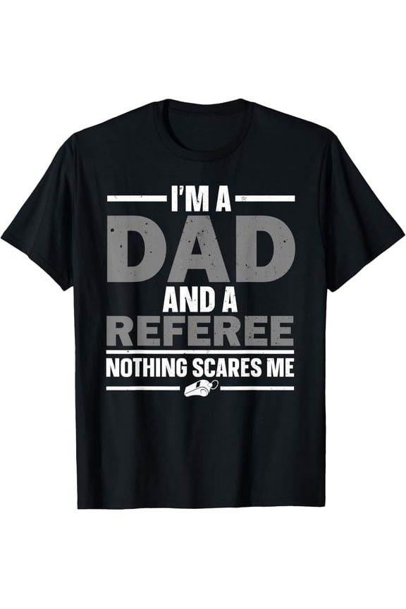 Playful Comfort Tee - Best Referee Design For Men Dad Reffing Sports Ref Referee T-Shirt