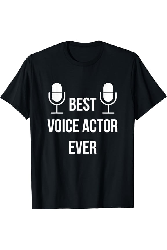 Playful Comfort Tee - Best Voice Actor Ever Acting Dubbing Speaker Voice-Over T-Shirt