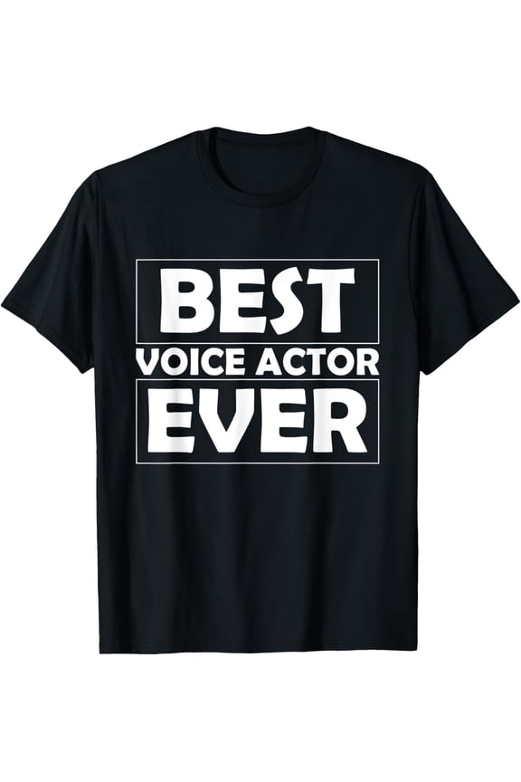 Playful Comfort Tee - Best Voice Actor Ever Acting Dubbing Speaker Voice-Over T-Shirt