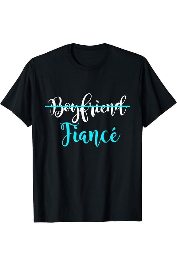 Playful Comfort Tee - Boyfriend Fiance Couple Engagement Just Engaged T-Shirt
