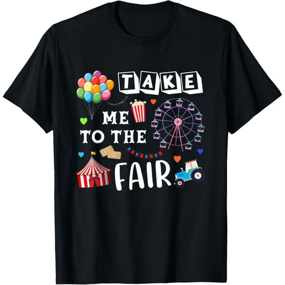 Playful Comfort Tee - Boys Take Me To The Fair Toddler T-Shirt
