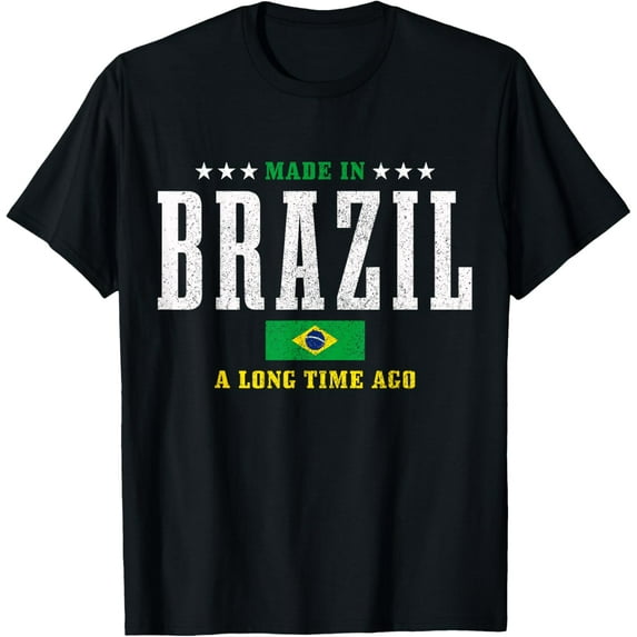 Playful Comfort Tee - Brazil Flag Made in Brazil T-Shirt