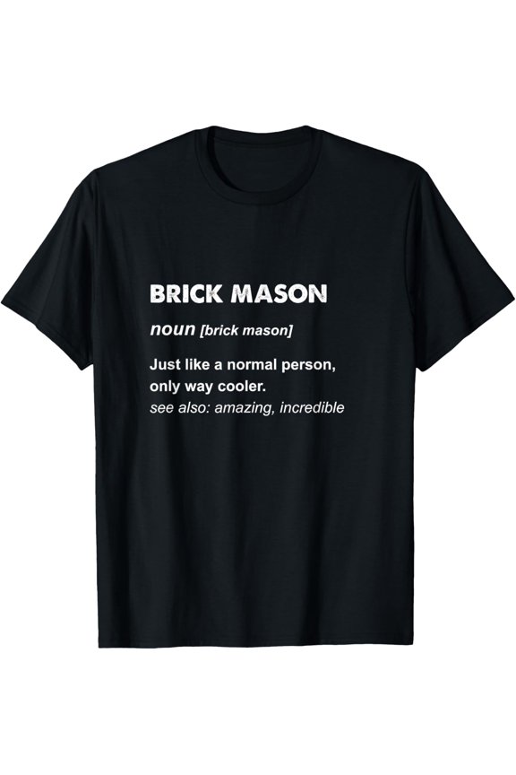 Playful Comfort Tee - Brick Mason T-Shirt