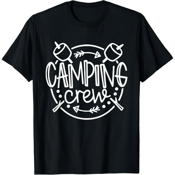 Playful Comfort Tee - Camping Matching Shirts for Family Camper Group Camping Crew T-Shirt