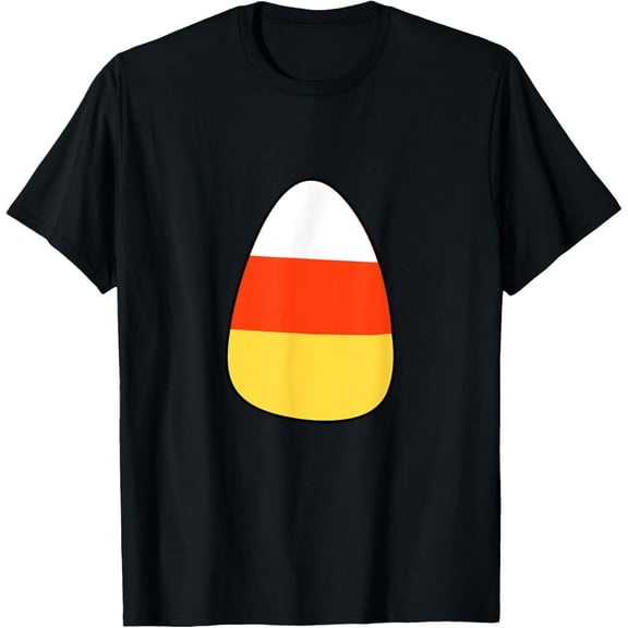 Playful Comfort Tee - Candy Corn Halloween T-Shirt