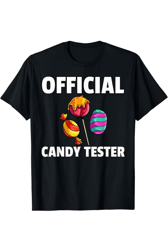 Playful Comfort Tee - Candy Tester Lollipop Sweets Halloween Kids T-Shirt