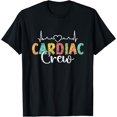 thumbnail image 1 of Playful Comfort Tee - Cardiac Crew Nursing Nurses Heart Cardiology Cardiac Nurse T-Shirt, 1 of 4