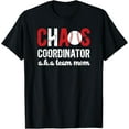 thumbnail image 1 of Playful Comfort Tee - Chaos Coordinator Baseball Team Mom Baseball Team Mama T-Shirt, 1 of 4