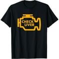 thumbnail image 1 of Playful Comfort Tee - Check Liver Light Funny Drinking T-Shirt, 1 of 4