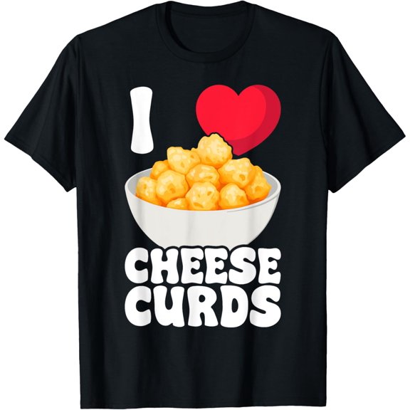 Playful Comfort Tee - Cheese Curds T-Shirt