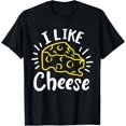 thumbnail image 1 of Playful Comfort Tee - Cheese I Like Cheese T-Shirt, 1 of 4