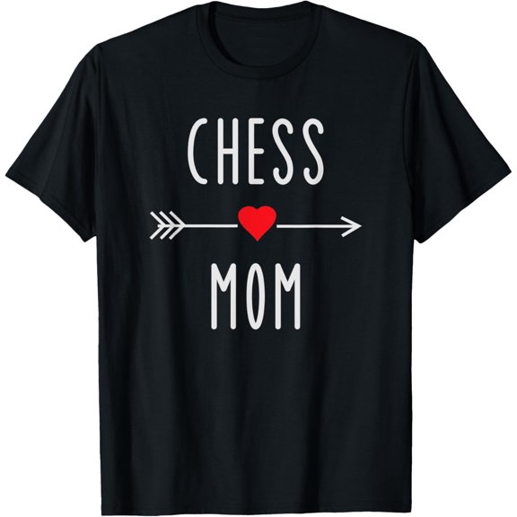 Playful Comfort Tee - Chess Mom Chess Game Lovers Gift For Women Funny Chess Mama T-Shirt