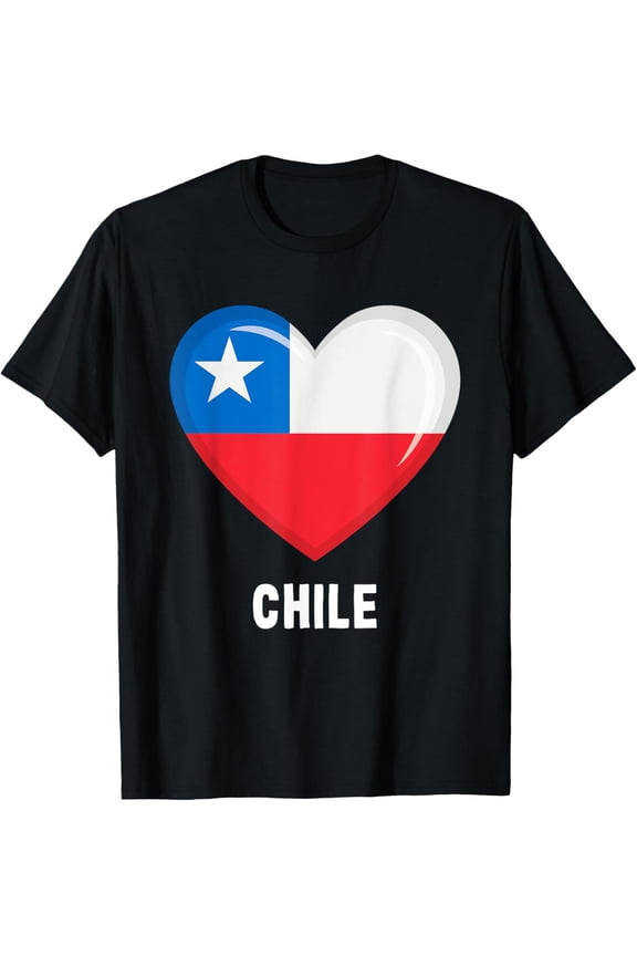 Playful Comfort Tee - Chile Flag Jersey | Chilean T-Shirt