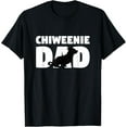 thumbnail image 1 of Playful Comfort Tee - Chiweenie Dad T-Shirt Chiweenie Gift Father Dog Dad Tee T-Shirt, 1 of 4