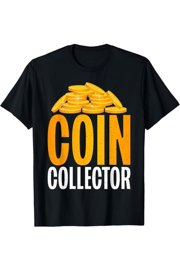 Playful Comfort Tee - Coin Collector Coin Collecting T-Shirt