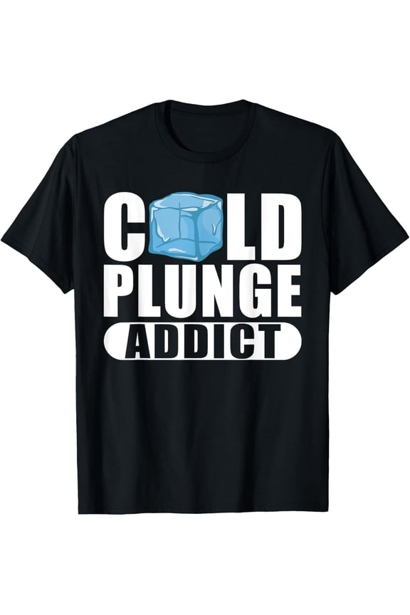 Playful Comfort Tee - Cold Plunge Addict Ice Bath T-Shirt