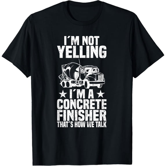 Playful Comfort Tee - Concrete Finisher Construction Worker Laborer Cement T-Shirt