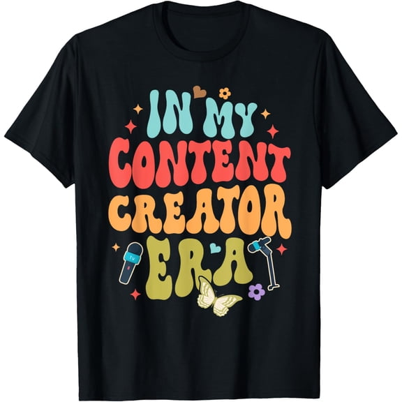 Playful Comfort Tee - Content Creator Social Media In My Content Creator An Era T-Shirt
