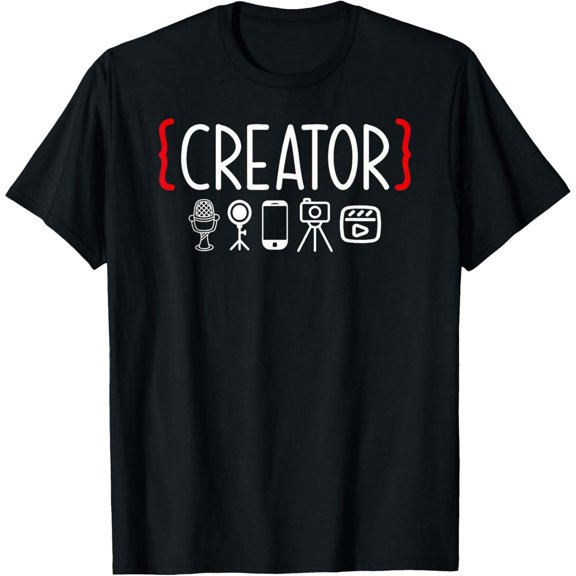 Playful Comfort Tee - Content Creator blogger vlogger influencer Creator T-Shirt