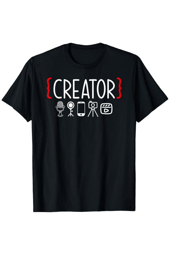 Playful Comfort Tee - Content Creator blogger vlogger influencer Creator T-Shirt