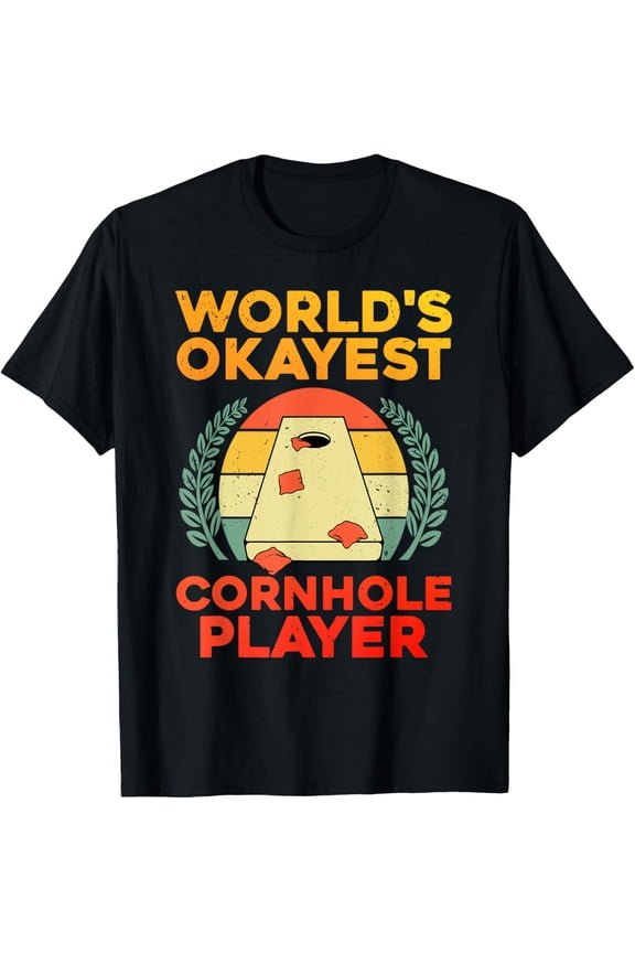 Playful Comfort Tee - Cool Cornhole Design for Men Women Corn Hole Cornhole Player T-Shirt