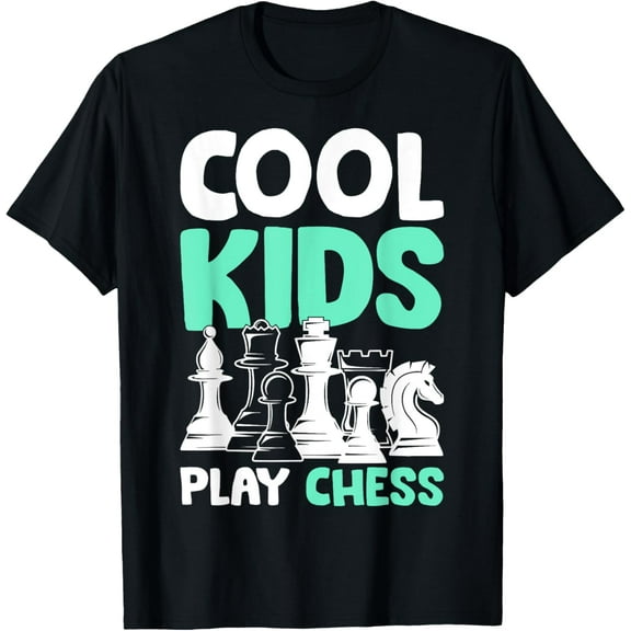 Playful Comfort Tee - Cool Kids Play Chess Boys T-Shirt