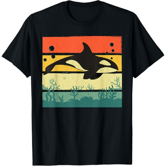 Playful Comfort Tee - Cool Orca Design For Men Women Kids Killer Whale Orca Lover T-Shirt