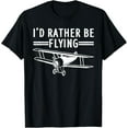 thumbnail image 1 of Playful Comfort Tee - Cool Pilot Art For Men Women Aviation Aviator Airplane Pilot T-Shirt, 1 of 4