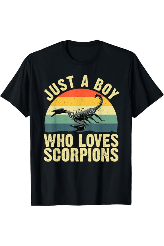 Playful Comfort Tee - Cool Scorpion Art For Men Boys Kids Scorpio Lover Scorpion T-Shirt