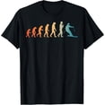 thumbnail image 1 of Playful Comfort Tee - Cool Skiing Art For Men Women Skiing Themed Ski Lover Skier T-Shirt, 1 of 4